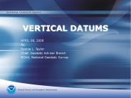 VERTICAL DATUMS