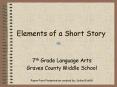 Elements of a Short Story PowerPoint PPT Presentation
