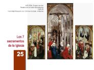 Los 7 sacramentos de la Iglesia