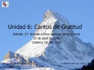 Unidad 6: Cantos de Gratitud