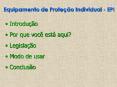 Equipamento de Prote PowerPoint PPT Presentation