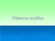 Primeros auxilios