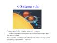 O Sistema Solar PowerPoint PPT Presentation