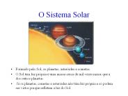 O Sistema Solar
