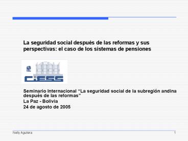 La seguridad social despu