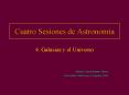 Cuatro Sesiones de Astronom PowerPoint PPT Presentation