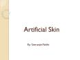 Artificial Skin PowerPoint PPT Presentation