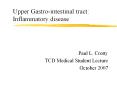 Upper Gastro-intestinal tract: Inflammatory disease PowerPoint PPT Presentation