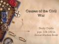 Causes of the Civil War PowerPoint PPT Presentation