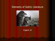 Elements of Gothic Literature