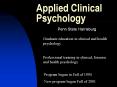 Applied Clinical Psychology PowerPoint PPT Presentation
