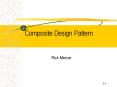 Composite Design Pattern PowerPoint PPT Presentation