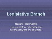 Legislative Branch