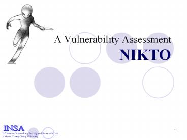A Vulnerability Assessment NIKTO