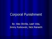 Corporal Punishment