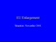 EU Enlargement PowerPoint PPT Presentation