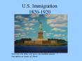 U.S. Immigration 1820-1920 PowerPoint PPT Presentation