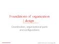 Foundations of organization design PowerPoint PPT Presentation