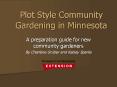 Plot Style Community Gardening in Minnesota PowerPoint PPT Presentation