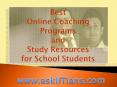 Best Online Coaching Programs and Study Resources for School Students PowerPoint PPT Presentation