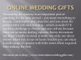 Online Wedding Gifts PowerPoint PPT Presentation