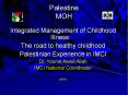 Palestine MOH PowerPoint PPT Presentation