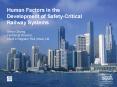 Human Factors in the Development of Safety-Critical Railway Systems PowerPoint PPT Presentation
