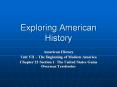 Exploring American History PowerPoint PPT Presentation