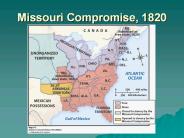 Missouri Compromise, 1820