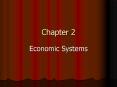 Economic Systems PowerPoint PPT Presentation