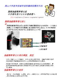 OPLL=Ossification of Posterior Longitudinal Ligament