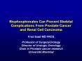 Bisphosphonates Can Prevent Skeletal Complications From Prostate Cancer and Renal Cell Carcinoma PowerPoint PPT Presentation