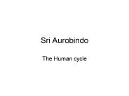 Sri Aurobindo