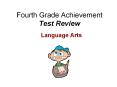 Fourth Grade Achievement Test Review PowerPoint PPT Presentation