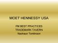 MOET HENNESSY USA PowerPoint PPT Presentation