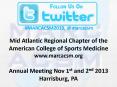 Mid Atlantic Regional Chapter of the American College of Sports Medicine www.marcacsm.org Annual Meeting Nov 1st and 2nd 2013 Harrisburg, PA PowerPoint PPT Presentation