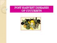POST HARVEST DISEASES