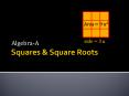 Squares PowerPoint PPT Presentation