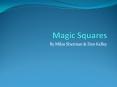 Magic Squares PowerPoint PPT Presentation