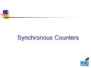 Synchronous Counters