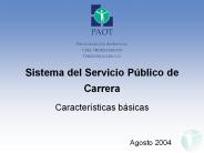 Sistema del Servicio P