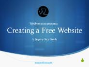 Creating a Free Website
