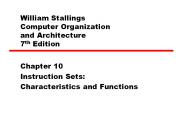William Stallings Computer Organization and Architecture 7th Edition