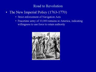 Road to Revolution