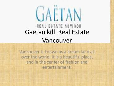 Vancouver Real Estate