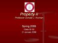 Property II Professor Donald J. Kochan PowerPoint PPT Presentation