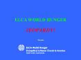 ELCA WORLD HUNGER PowerPoint PPT Presentation