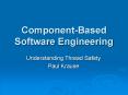 Component-Based Software Engineering PowerPoint PPT Presentation