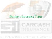 Types of Insurance