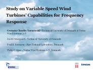 Study on Variable Speed Wind Turbines
